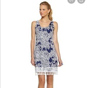 Lilly Pulitzer Thompson Tassel Shift I Herd You 4